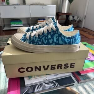 Golf Le Fleur x Converse Chuck 70 Low Digital Leopard Blue